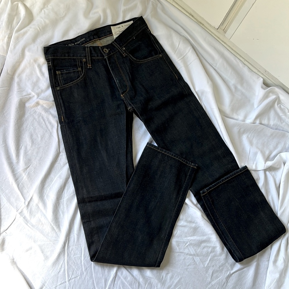 NWOT Rag & Bone Slim Straight Jeans